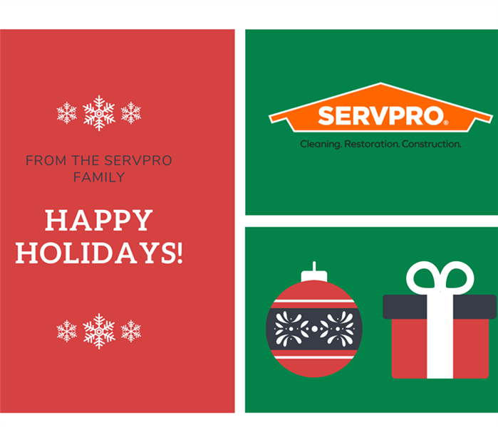 Holiday Greeting Card with SERVPRO logo