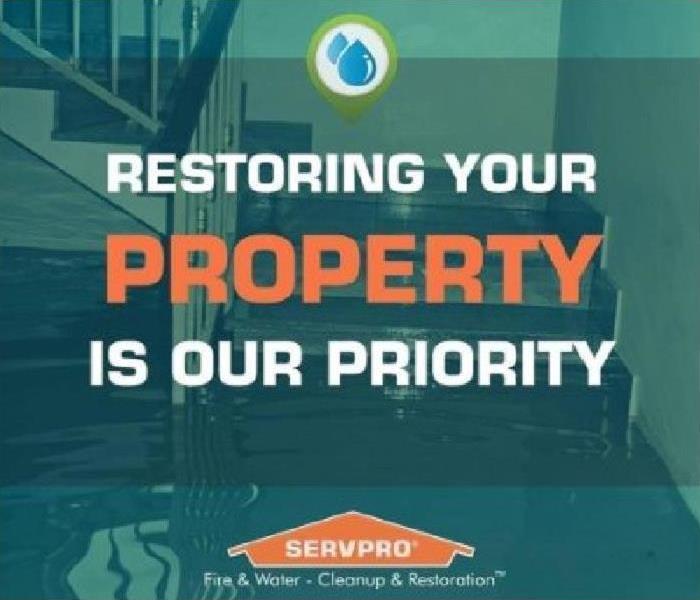 SERVPRO restoration response photo