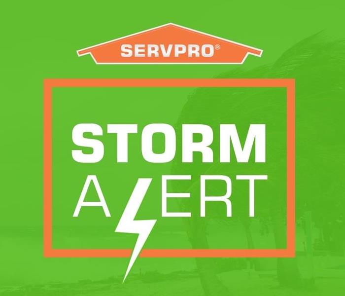SERVPRO Storm Alert Logo